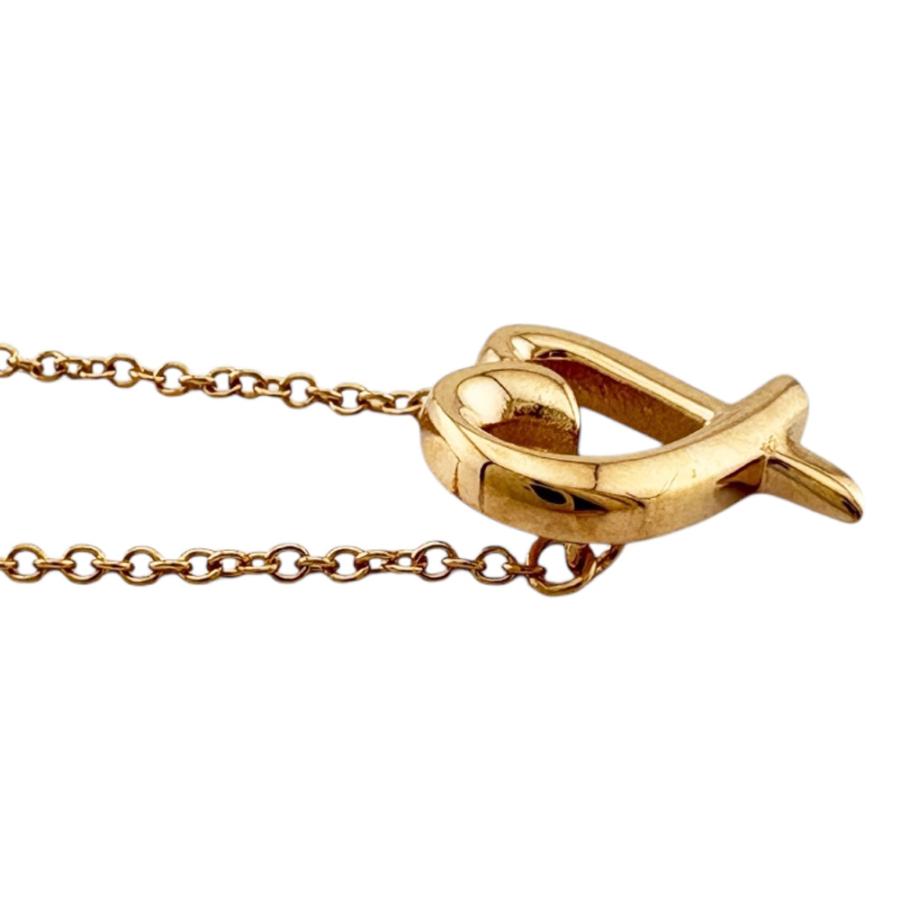 TIFFANY&Co.（ティファニー） ラビングハート ネックレス 18金 K18
