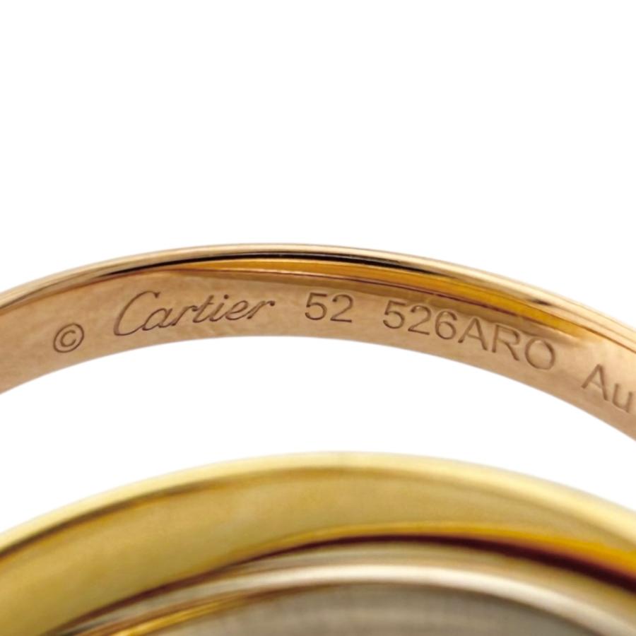 Cartier（カルティエ） トリニティ リング 指輪 12号 18金 K18イエロー 