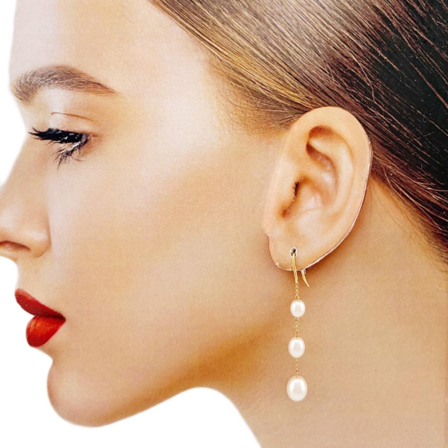 TIFFANY&Co.（ティファニー） パール バイ ザ ヤード ?チェーン ピアス