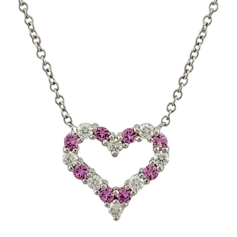 TIFFANY&Co.（ティファニー） センチメンタルハート ネックレス Pt950
