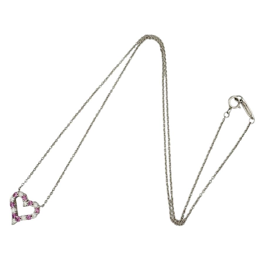 Tiffany & Co. ハート型チャーム ネックレス　中古品 TIFFANY&Co.（ティファニー） ペンダントトップ ネックレス チャーム