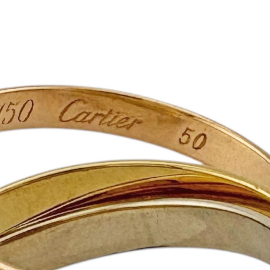 Cartier カルティエ トリニティ リング 指輪 10号 18金 K18