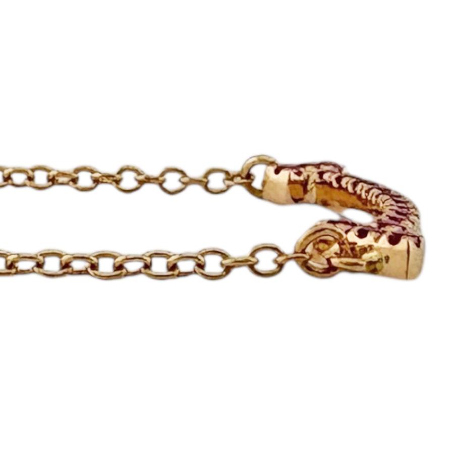 TIFFANY&Co.（ティファニー） Tスマイル ネックレス 18金 K18ピンク