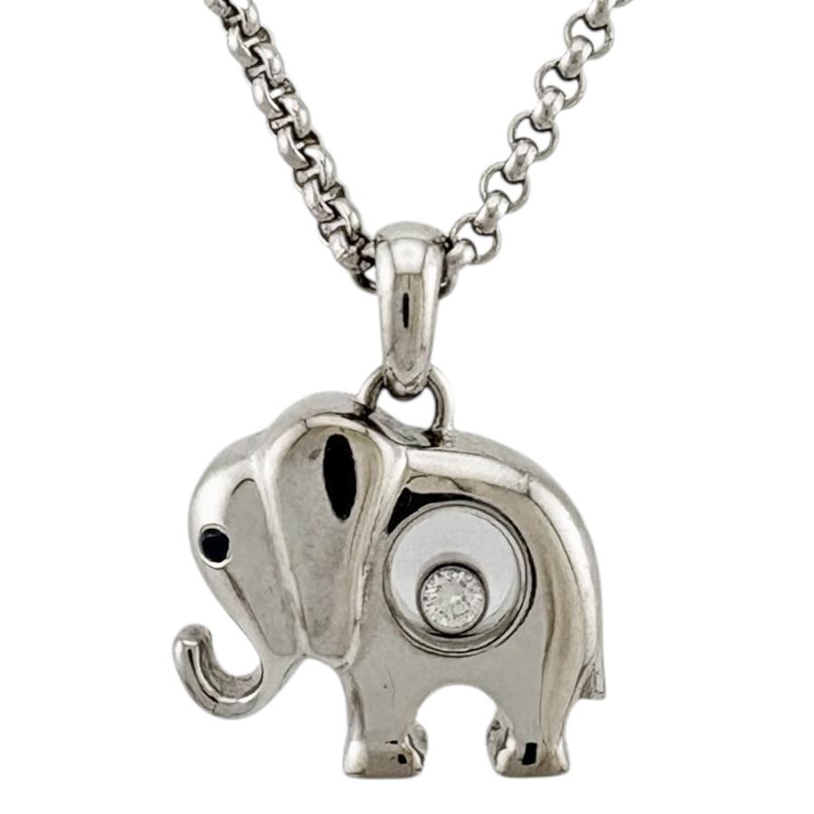 Chopard（ショパール） ハッピーダイヤモンド エレファント ネックレス 