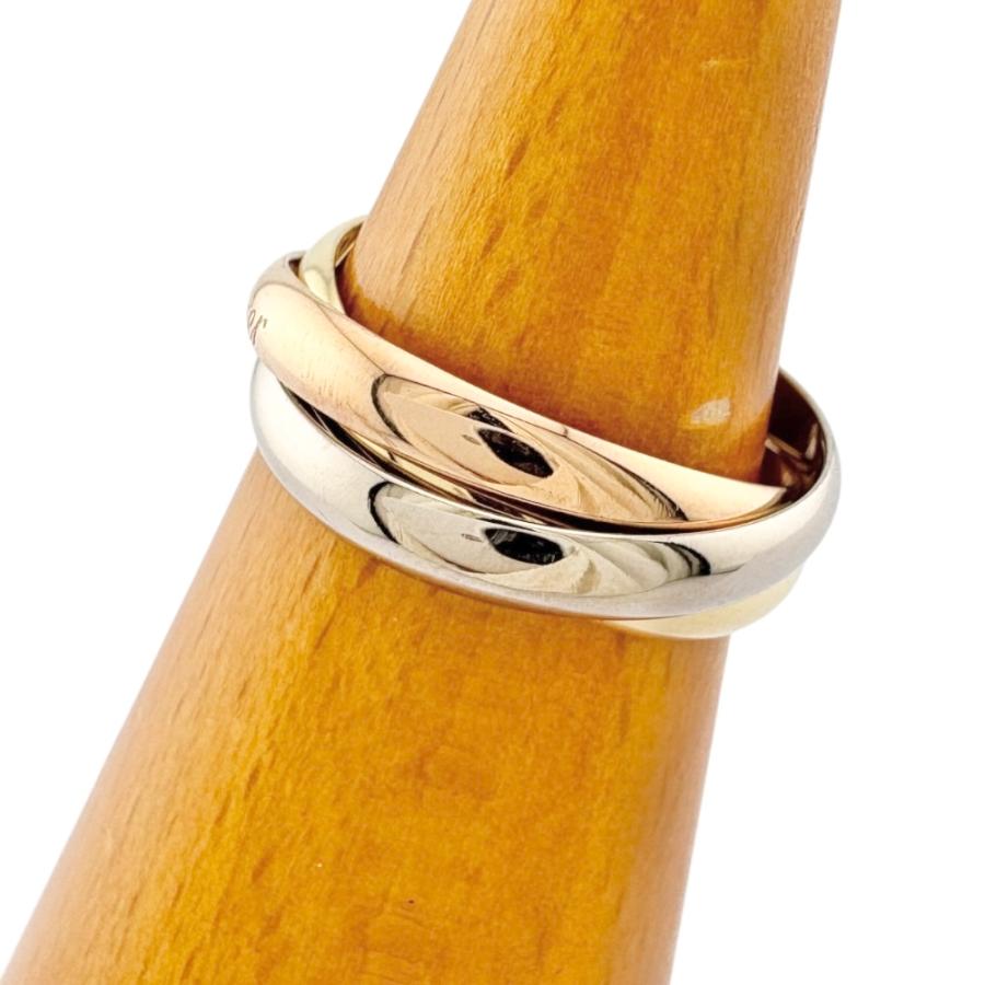 Cartier トリニティリング ゴールド 美品 8-2_38e294d1-ee99-472f-8159-