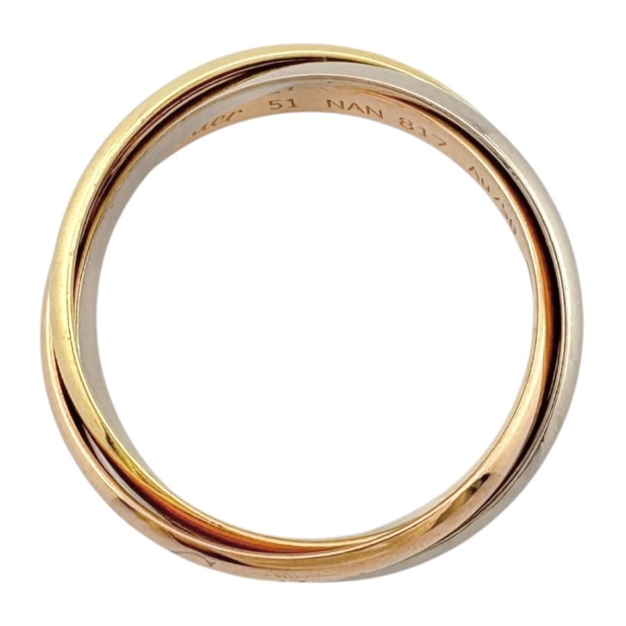 Cartier（カルティエ） トリニティ リング 指輪 11号 18金 K18イエロー