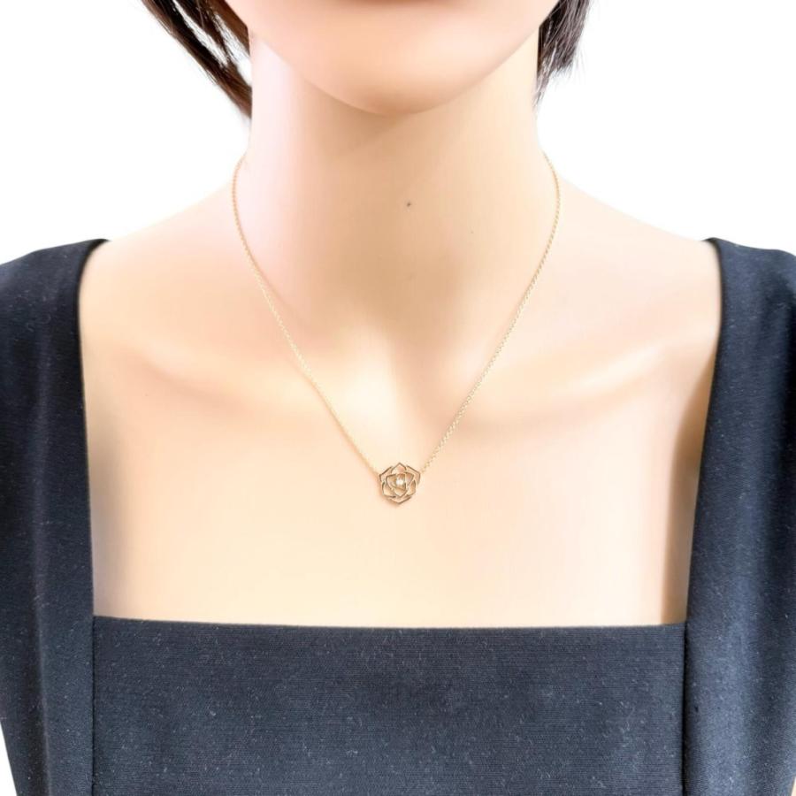 PIAGET（ピアジェ） ローズ ネックレス 18金 K18ピンクゴールド 