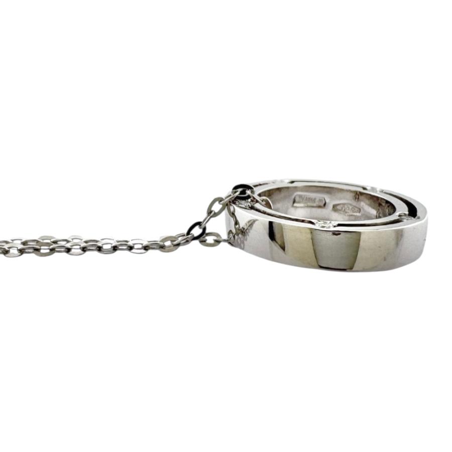 DAMIANI（ダミアーニ） Dサイド ネックレス 18金 K18ホワイトゴールド
