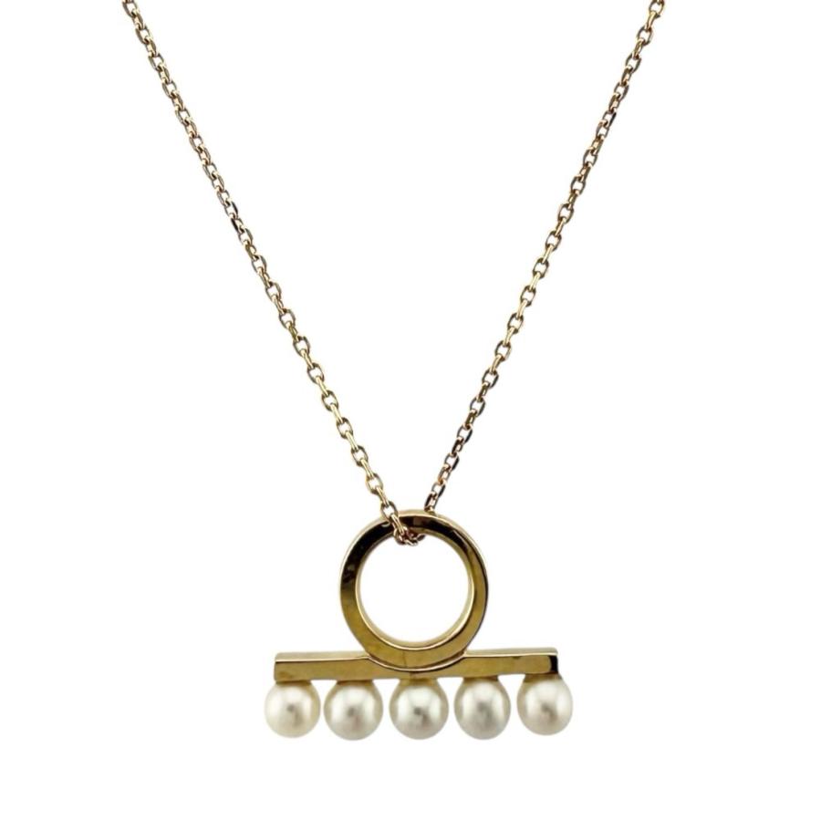 最終値下げ　タサキ　バランス　チャームコレクション　k18 タサキ バランスチャーム ネックレス 18金 K18イエローゴールド