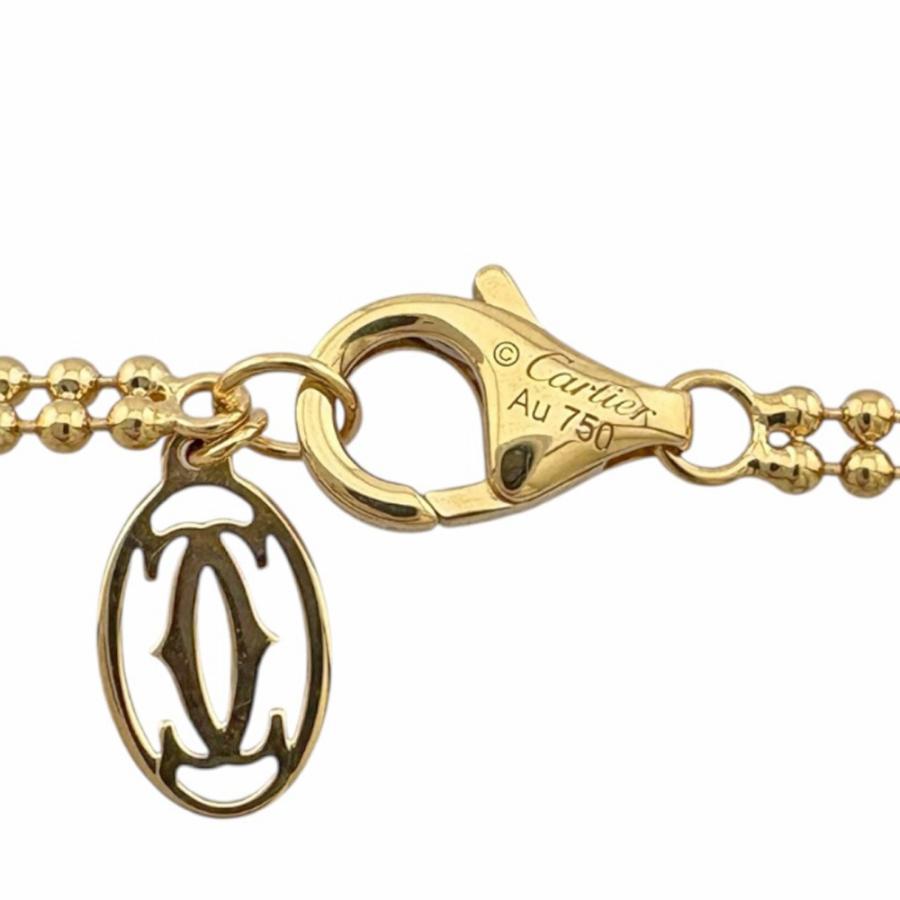 Cartier（カルティエ） トリニティ 7連 ネックレス 18金 K18ピンク