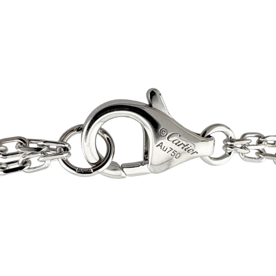 Cartier（カルティエ） ラブ ネックレス 18金 K18ホワイトゴールド