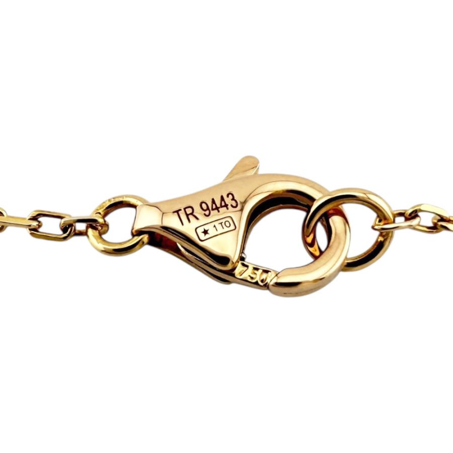 美品　Cartier　カルティエ　トリニティ　キーホルダー　ネックレス　正規品 Cartier（カルティエ） トリニティ ネックレス 18金 K18ピンクゴールド