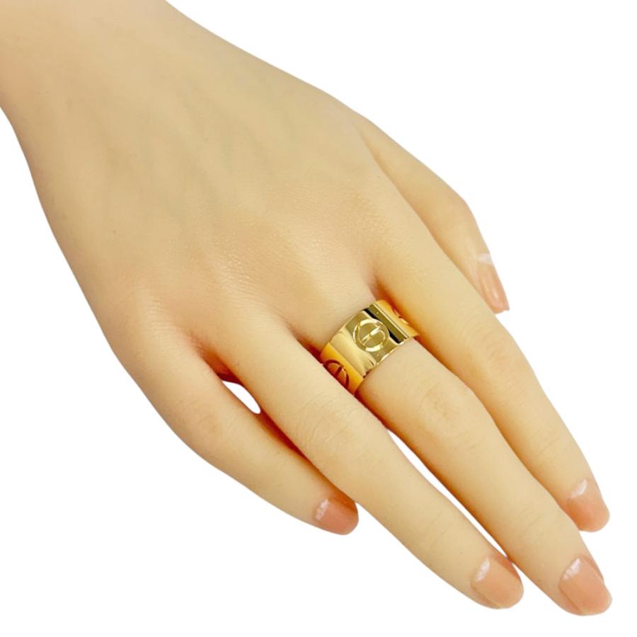 Cartier ゴールドリング 18K 結婚指輪　新品未使用 Cartier カルティエ ラブ エクストラ ラージ リング 指輪 15号