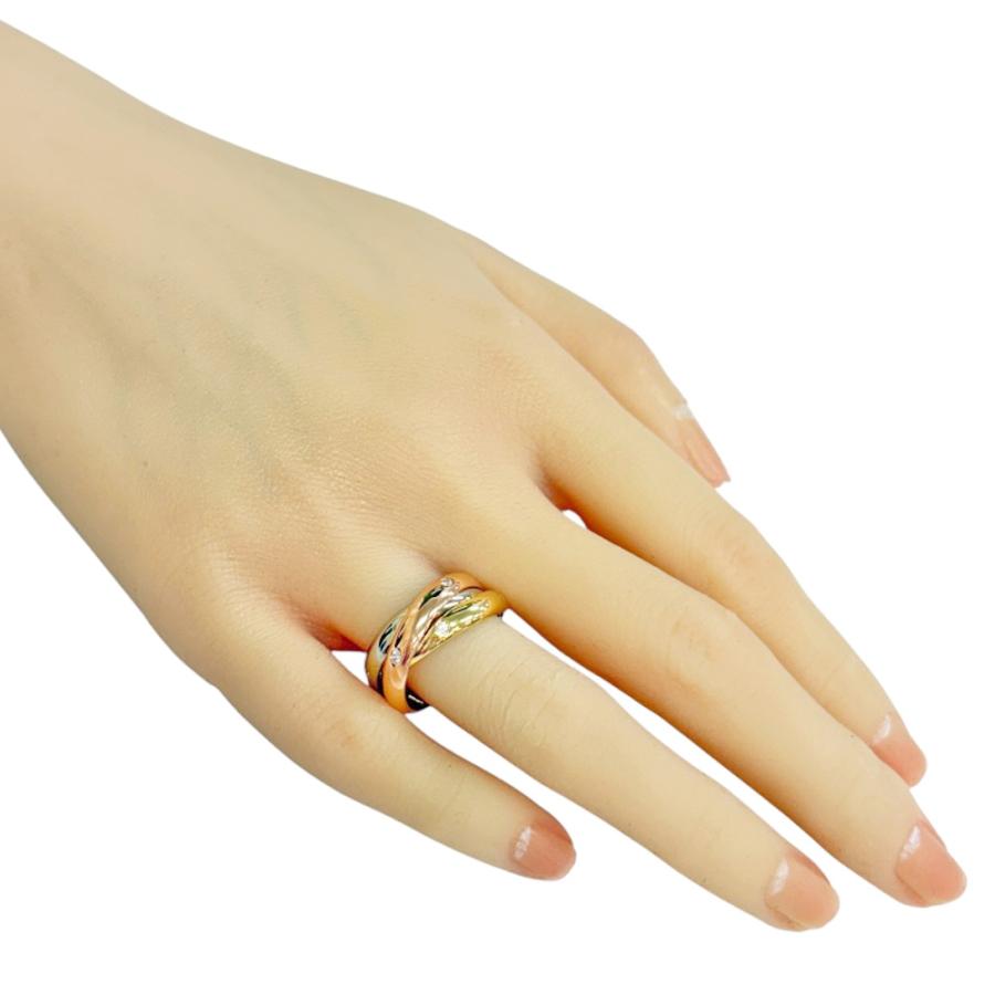 Cartier カルティエ トリニティ リング 指輪 13号 18金 K18イエロー  