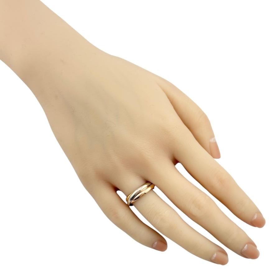 Cartier（カルティエ） トリニティ リング 指輪 12号 18金 K18イエロー