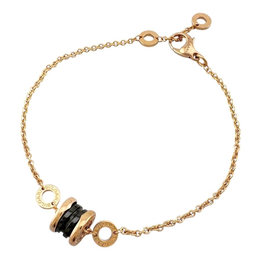 BVLGARI ブルガリ B-zero.1 エレメント ブレスレット 18金 K18ピンク 