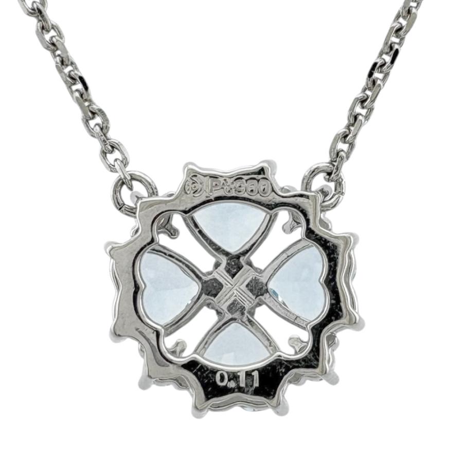 タサキ ネックレス Pt900プラチナ アクアマリン レディース TASAKI