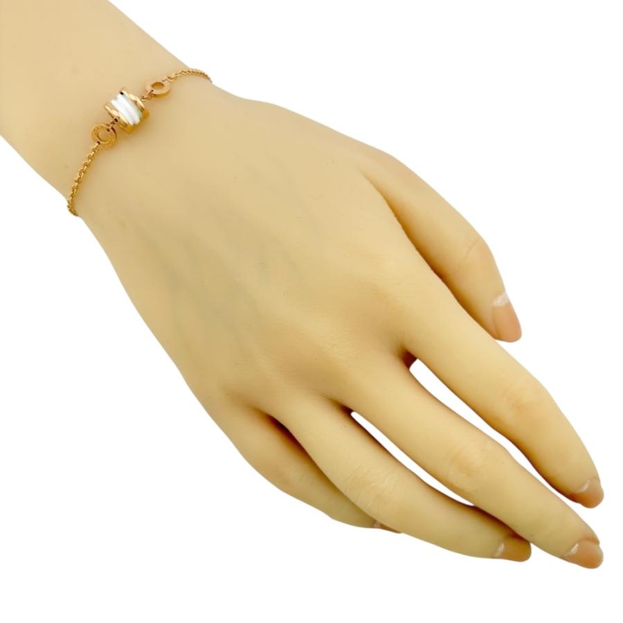 ブルガリ B-zero.1 エレメント ブレスレット 18金 K18ピンクゴールド レディース BVLGARI 中古 美品_1