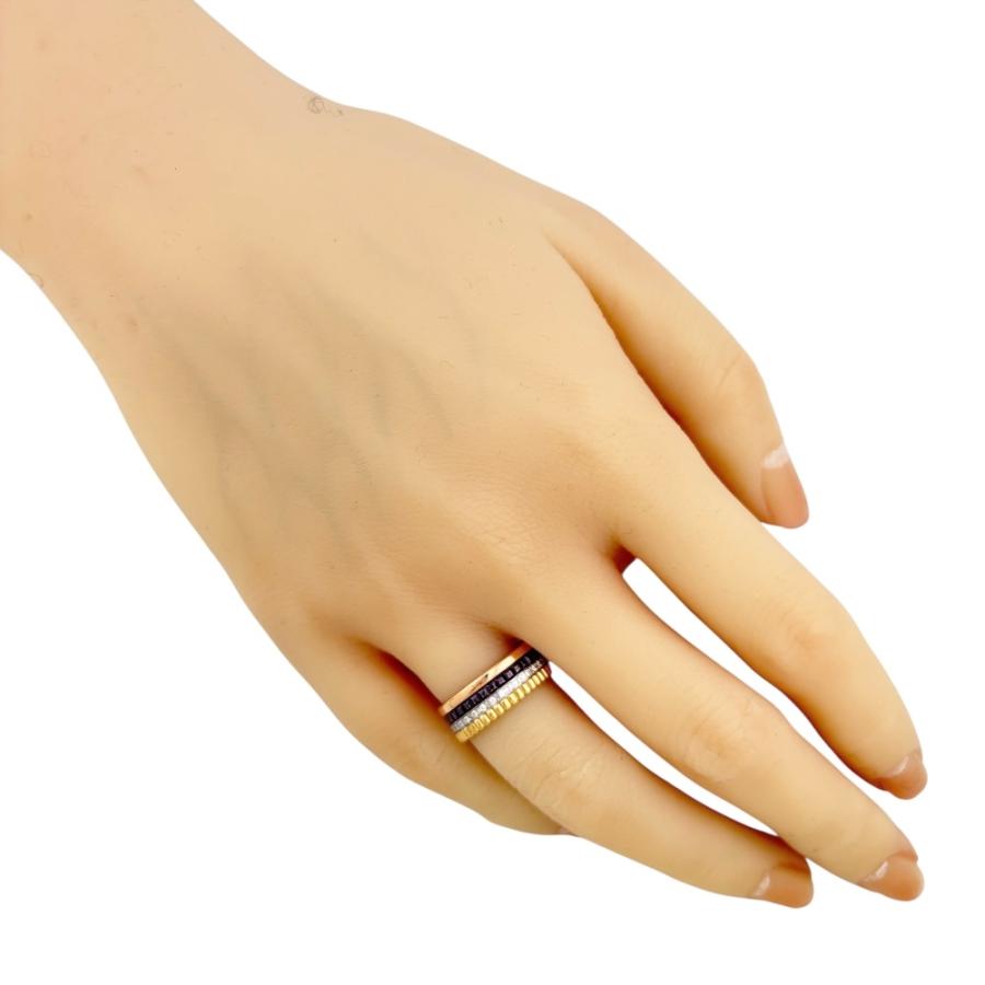 9月末まで割引　Boucheron ゴールド ブラウン リング　10号 BOUCHERON（ブシュロン） キャトルクラシック リング 指輪 10号 18金