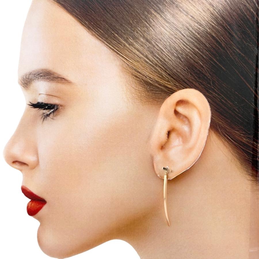 TIFFANY&Co. ティファニー Tバー ピアス 18金 K18ピンクゴールド