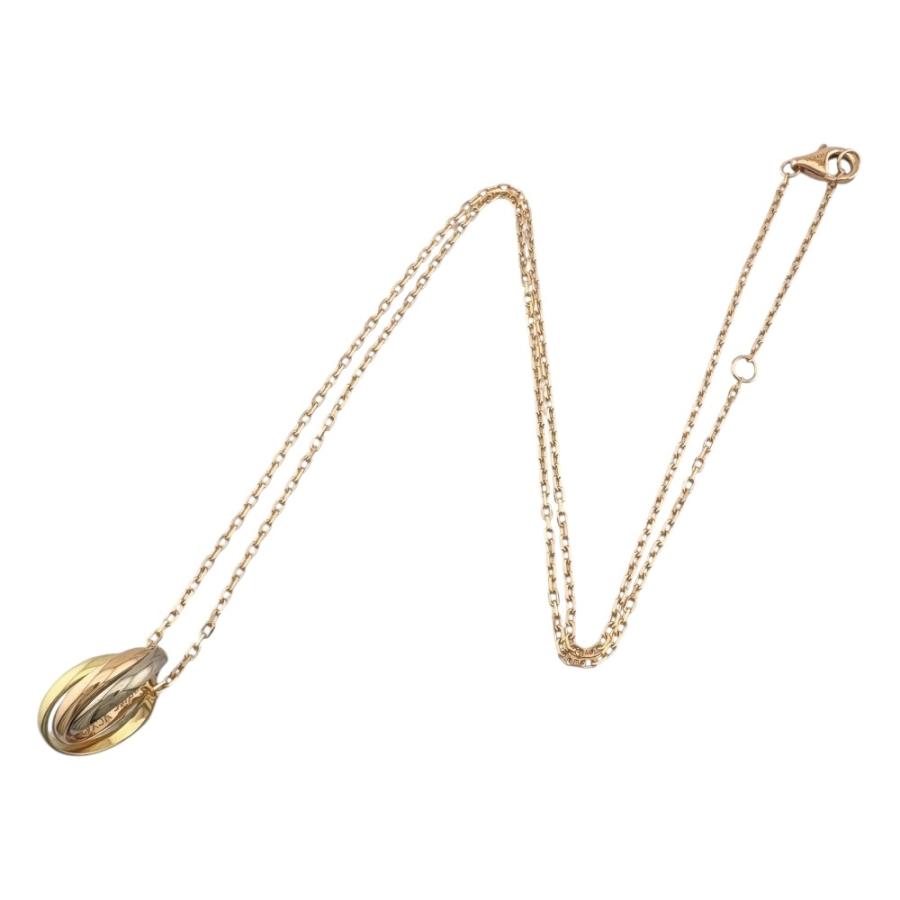 Cartier（カルティエ） ベビートリニティ ネックレス 18金 K18イエロー