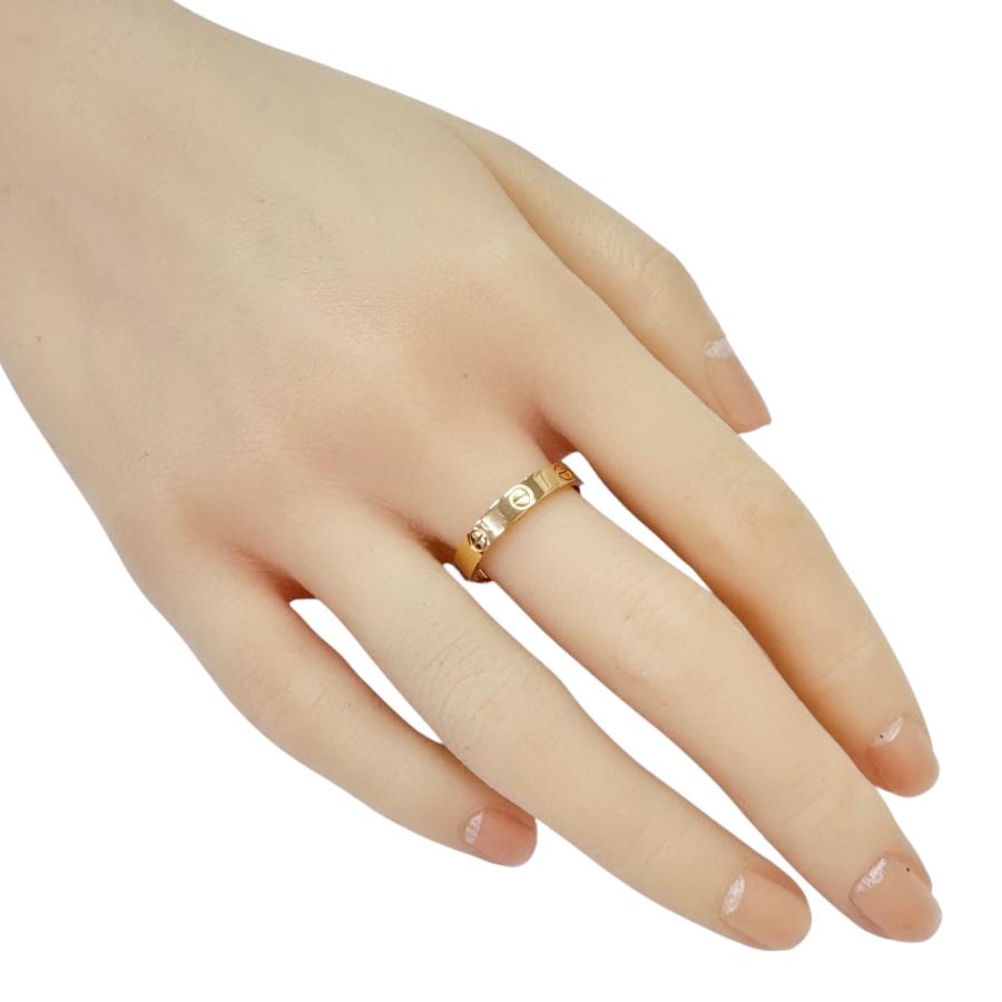 Cartier（カルティエ） ミニラブ リング 指輪 17.5号 18金 K18イエロー 