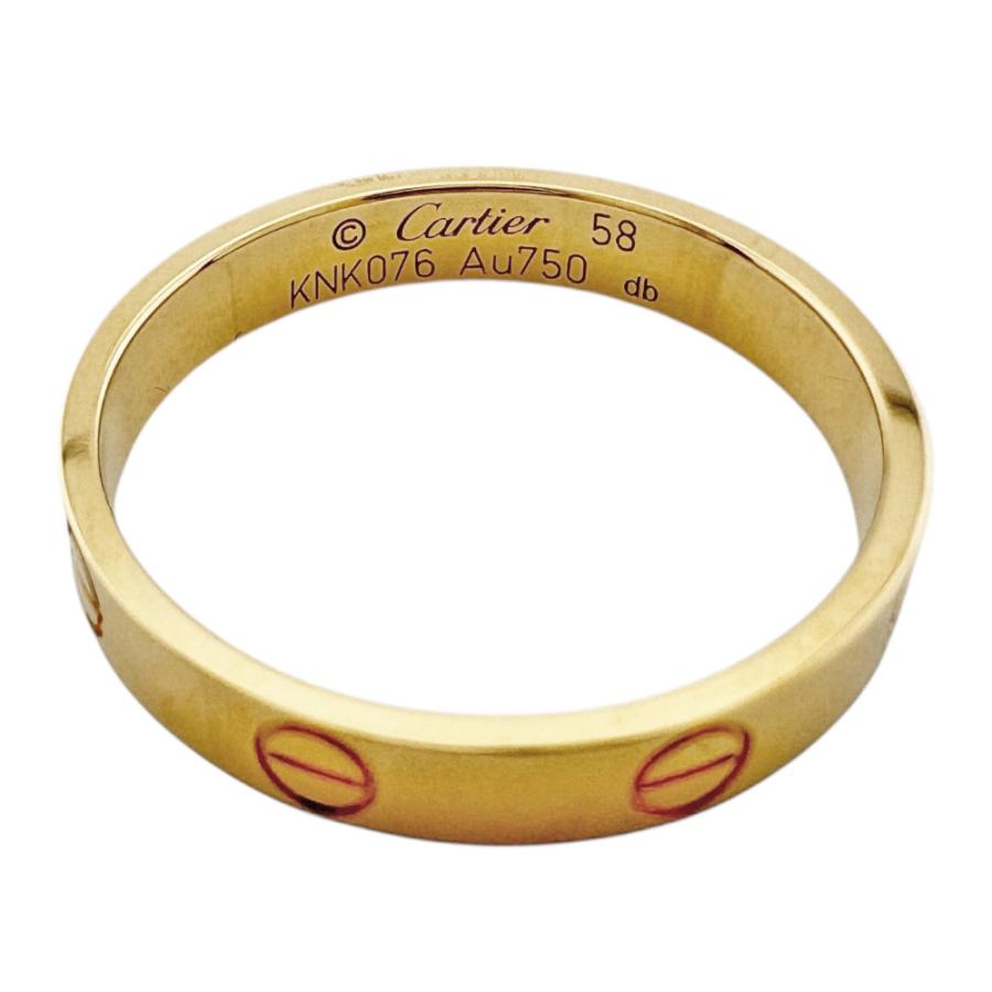 Cartier（カルティエ） ミニラブ リング 指輪 17.5号 18金 K18イエロー 