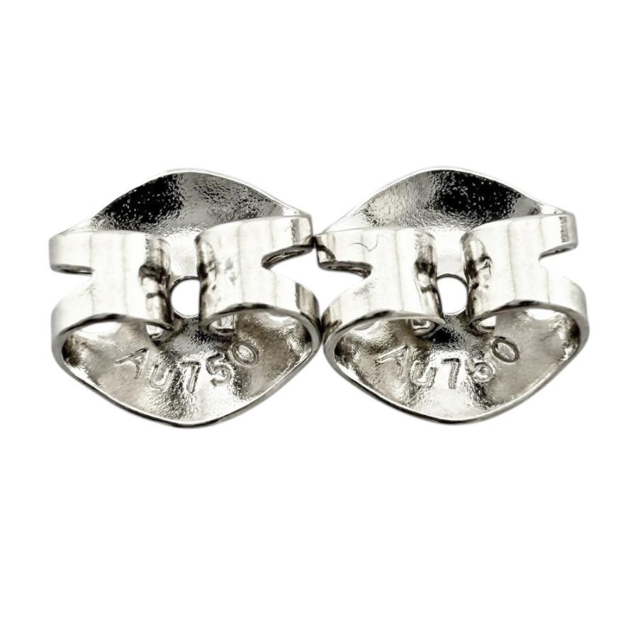 タサキ アルルカン ピアス 18金 K18ホワイトゴールド ブラックパール