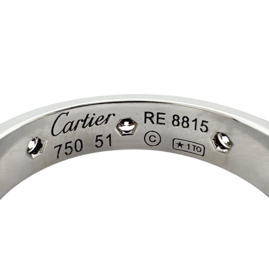 Cartier（カルティエ） ミニラブ フルダイヤモンド リング 指輪 11号