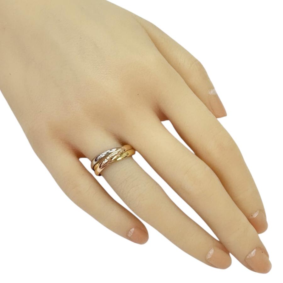 Cartier（カルティエ） トリニティ リング 指輪 13.5号 18金 K18