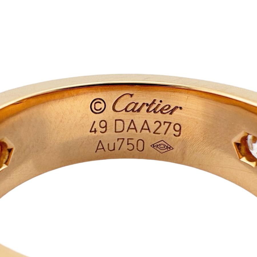 Cartier（カルティエ） ラブ リング 指輪 9号 18金 K18ピンクゴールド