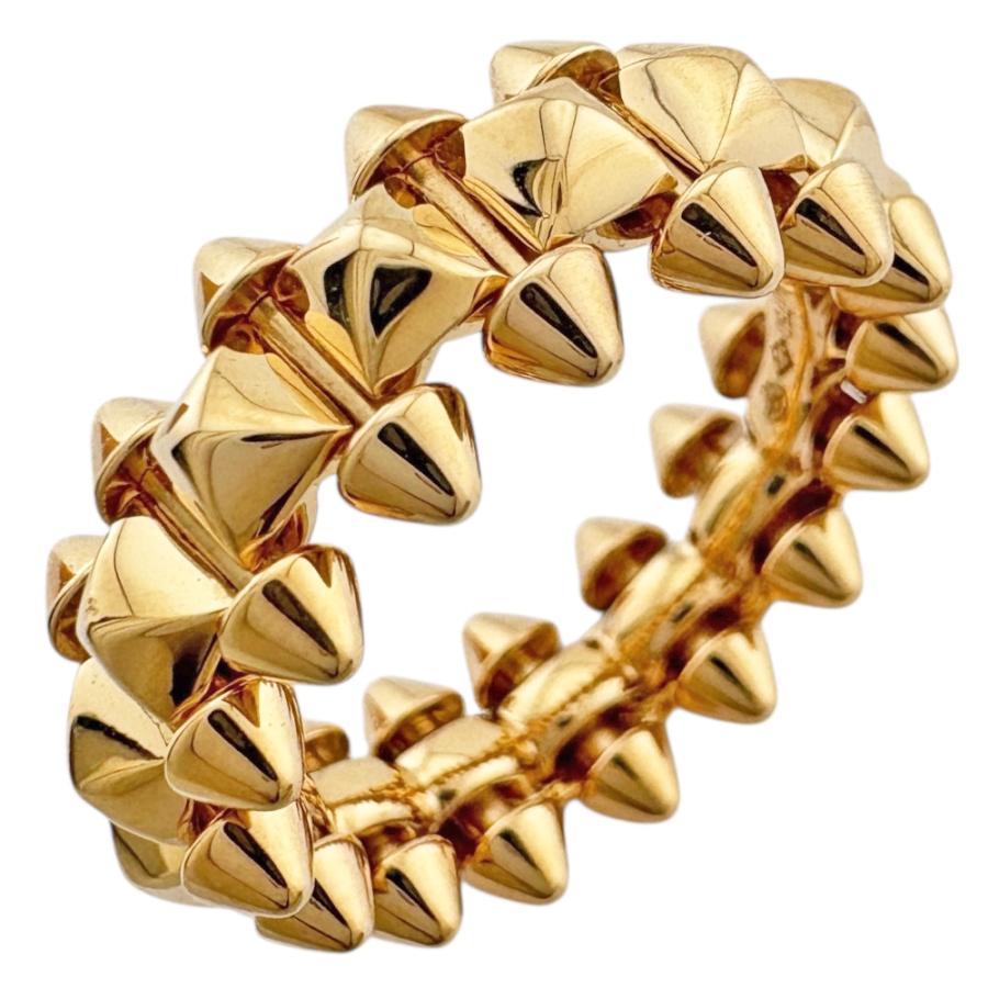 Cartier（カルティエ） クラッシュ ドゥ リング 指輪 9号 18金 K18