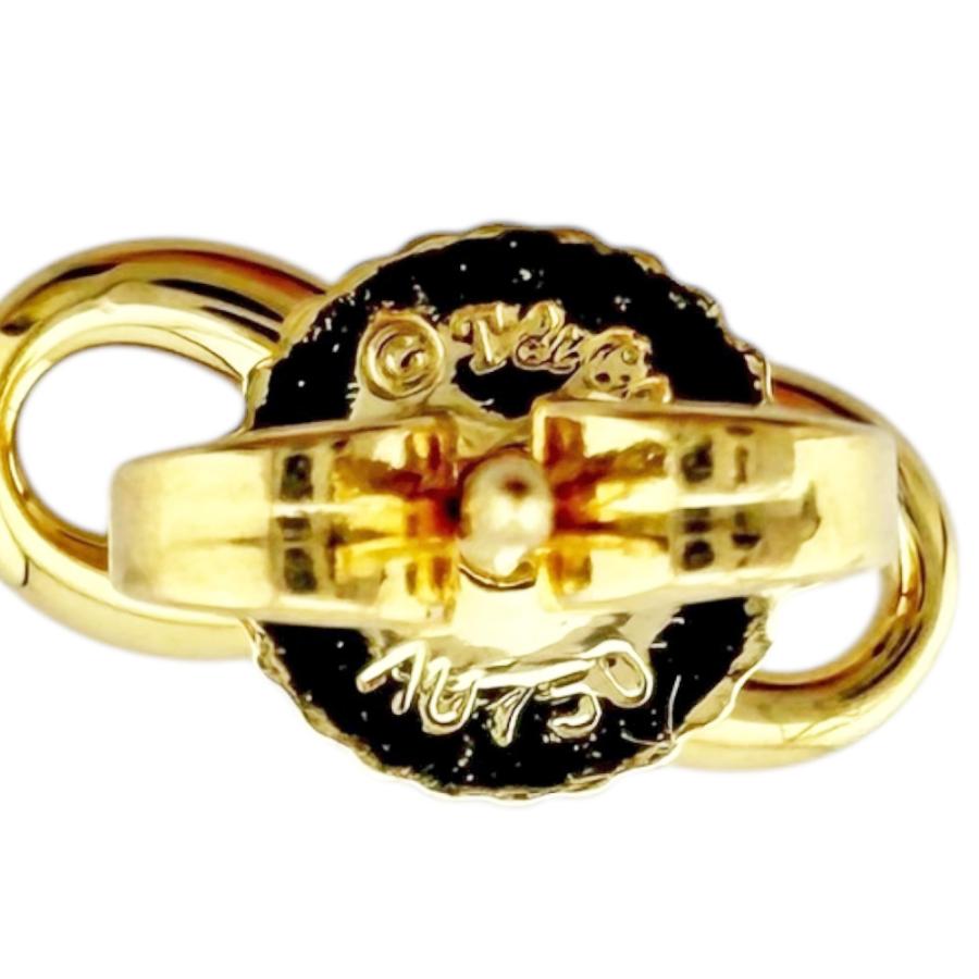 TIFFANY&Co.（ティファニー） インフィニティ ピアス 18金 K18イエロー
