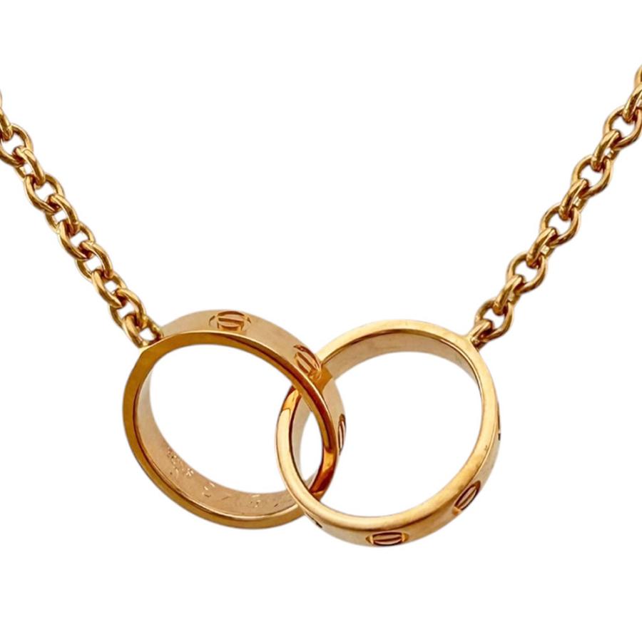 Cartier（カルティエ） ベビーラブ ネックレス 18金 K18ピンクゴールド