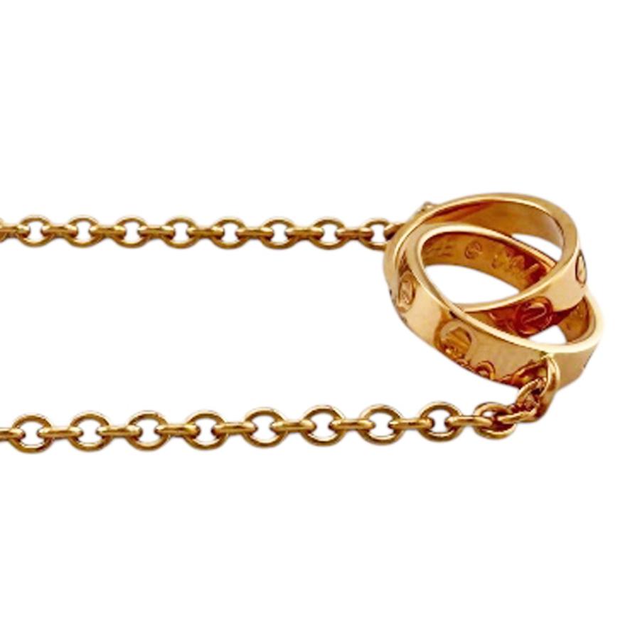 Cartier（カルティエ） ベビーラブ ネックレス 18金 K18ピンクゴールド