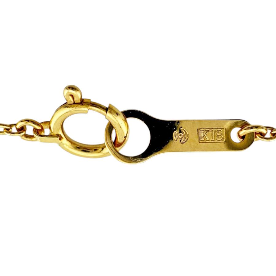 タサキ ネックレス 18金 K18イエローゴールド パール レディース