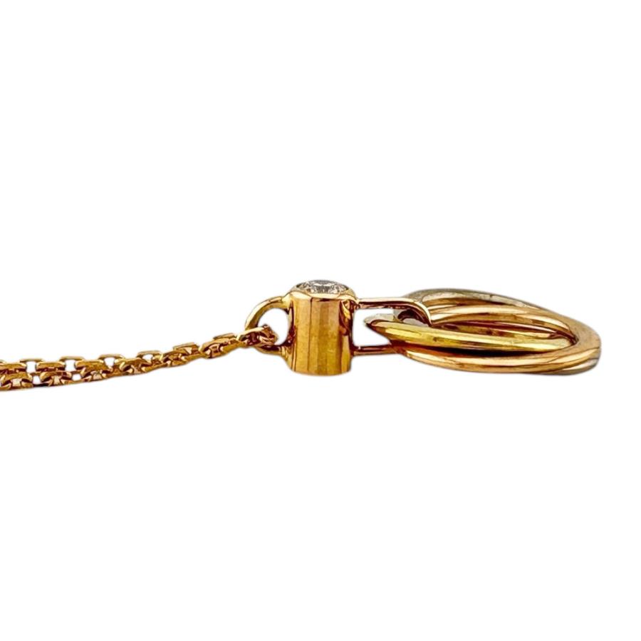Cartier（カルティエ） トリニティ ネックレス 18金 K18ピンクゴールド