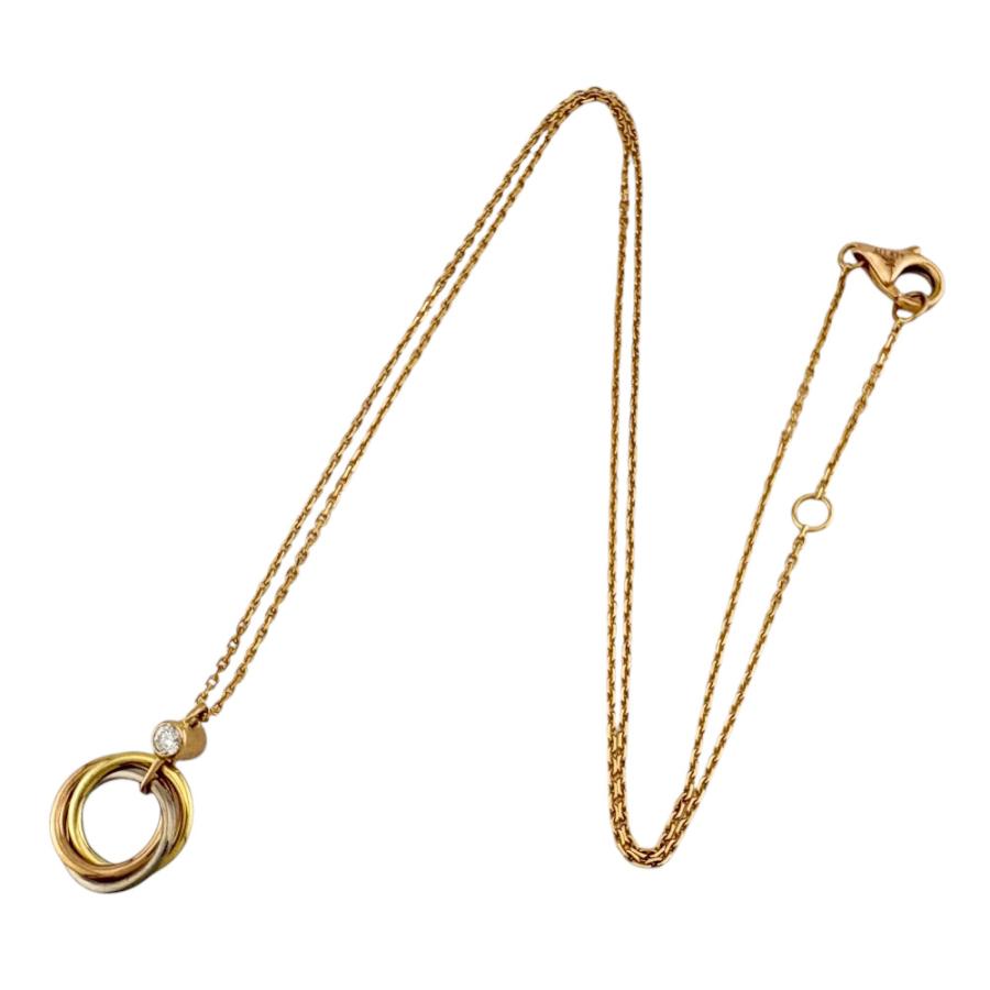 Cartier（カルティエ） トリニティ ネックレス 18金 K18ピンクゴールド