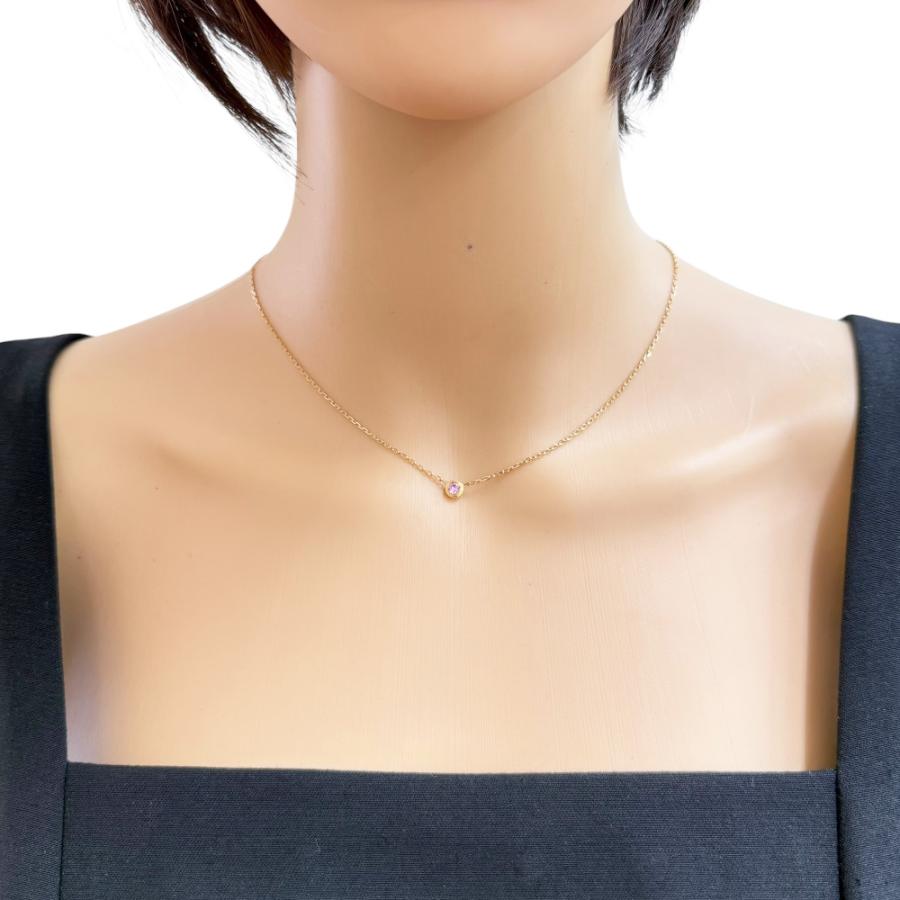 Cartier（カルティエ） サフィールレジェ ネックレス 18金 K18ピンク