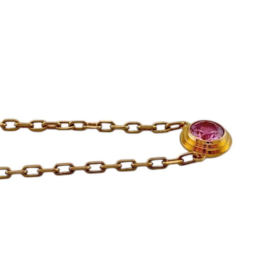 Cartier（カルティエ） サフィールレジェ ネックレス 18金 K18ピンク