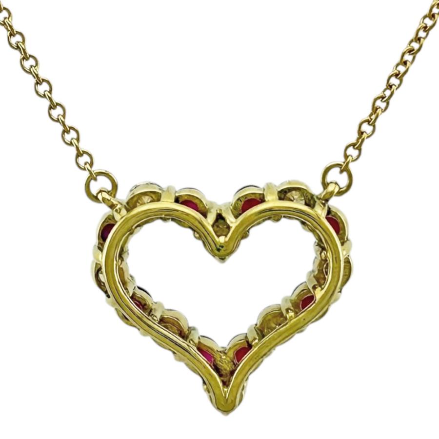 TIFFANY&Co.（ティファニー） センチメンタルハート ネックレス 18金