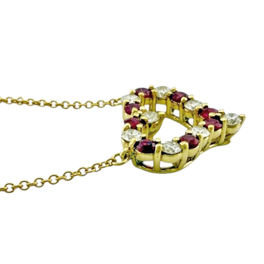 TIFFANY&Co.（ティファニー） センチメンタルハート ネックレス 18金