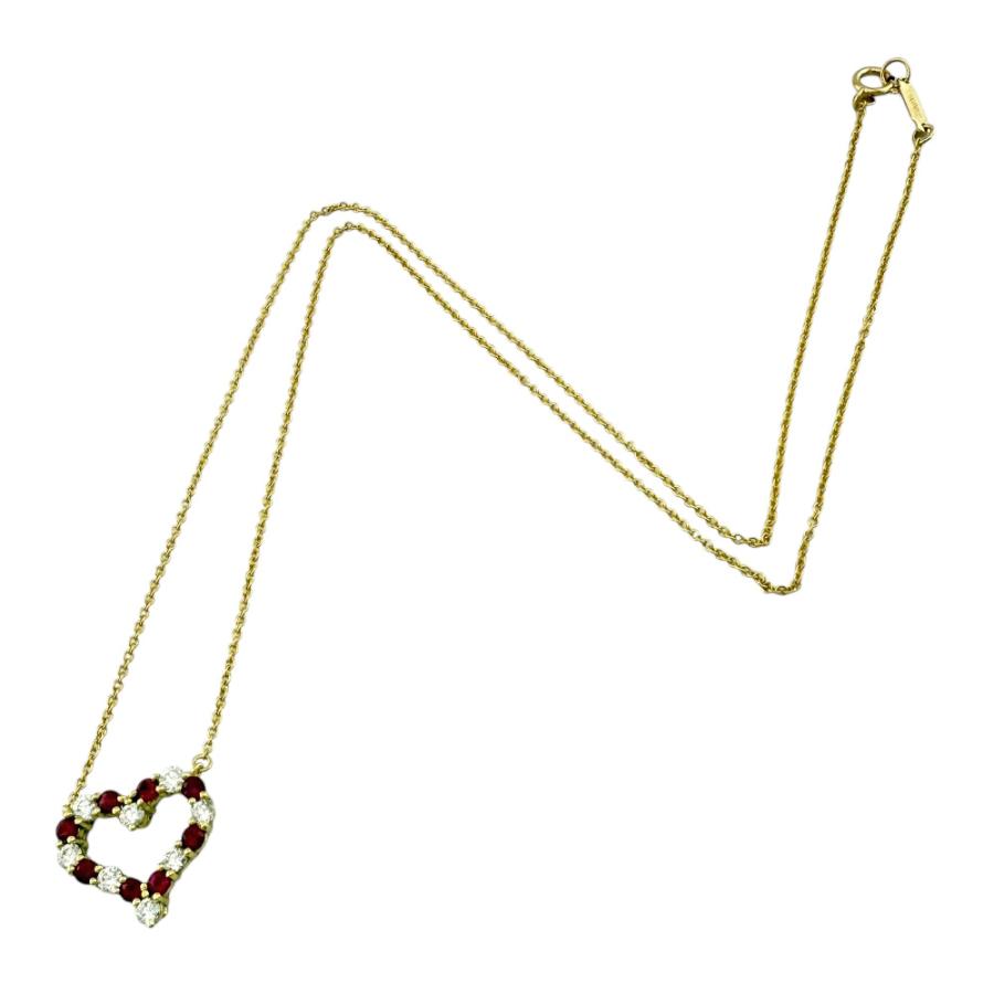 TIFFANY&Co.（ティファニー） センチメンタルハート ネックレス 18金