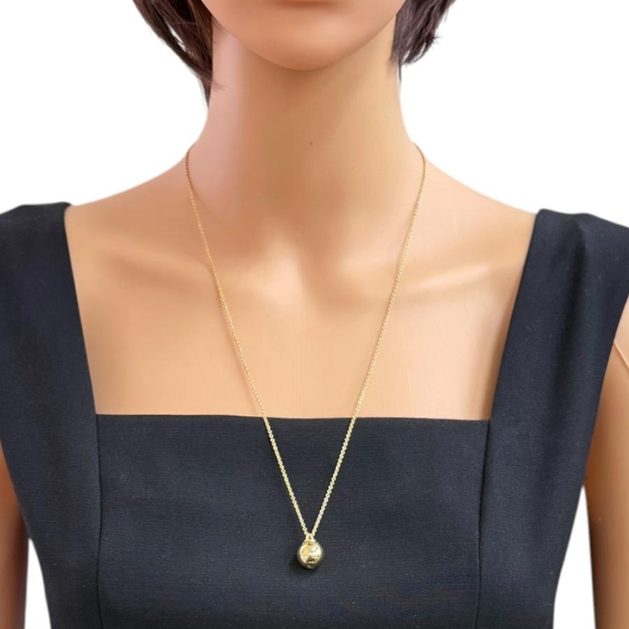 TIFFANY&Co.（ティファニー） ハードウェア ボール ネックレス 18金