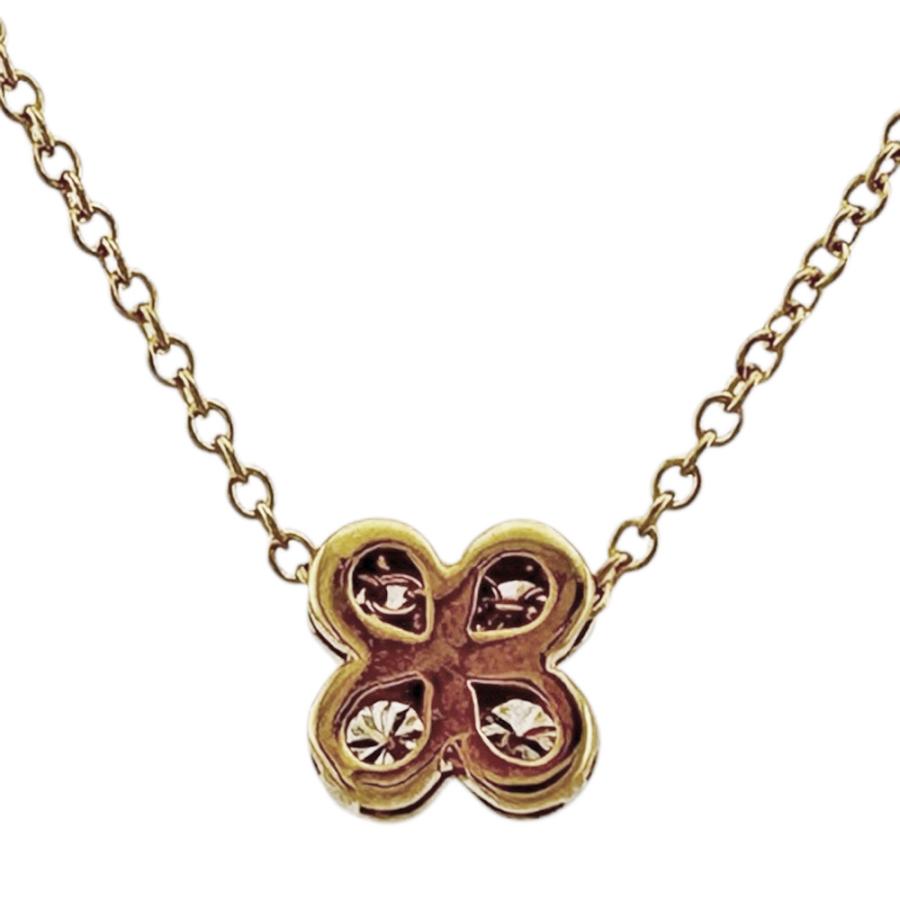 TIFFANY&Co.（ティファニー） ベゼルセット ネックレス 18金 K18 