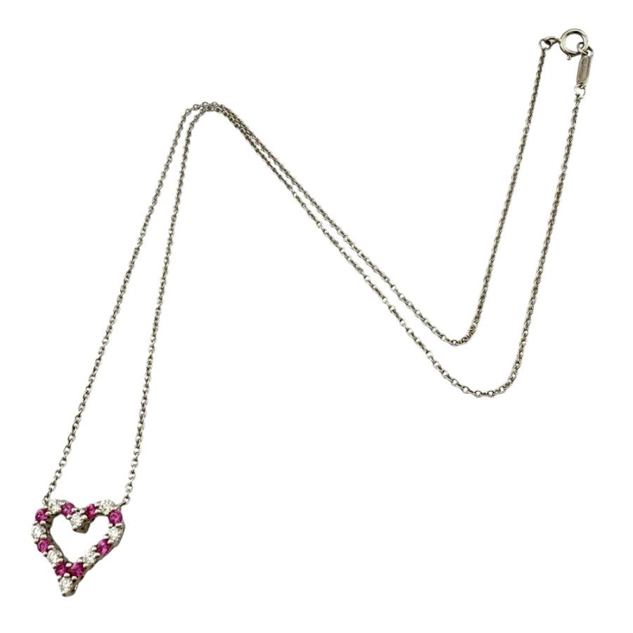 TIFFANY&Co.（ティファニー） センチメンタルハート ネックレス Pt950