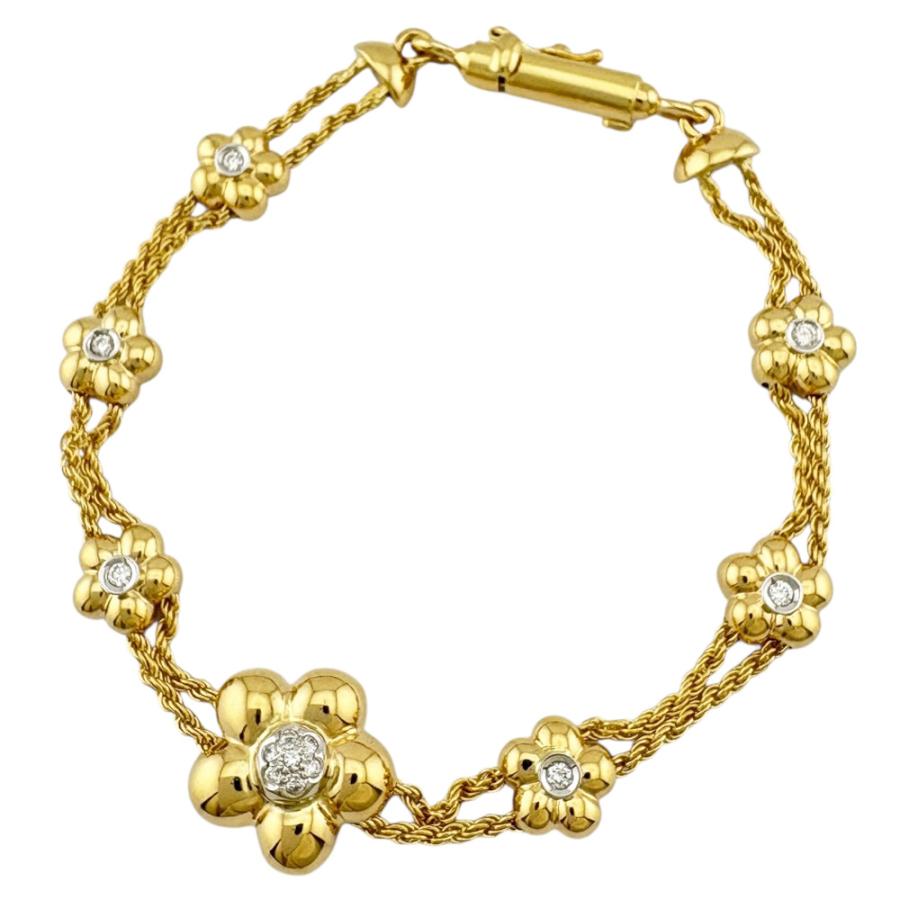 Ponte Vecchio（ポンテヴェキオ） ブレスレット 18金 K18イエロー