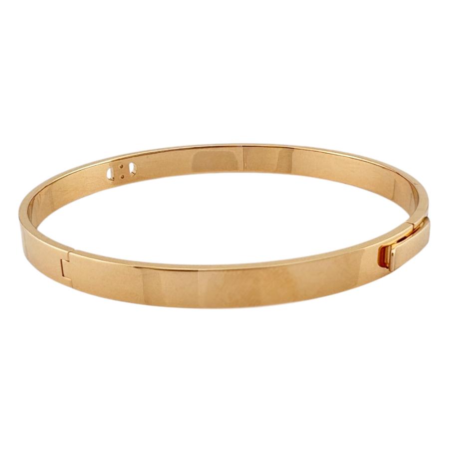 HERMES（エルメス） H・ダンクル バングル 18金 K18ピンクゴールド