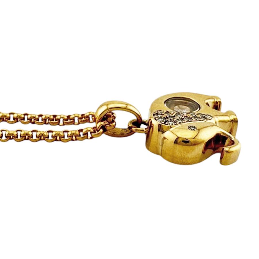 Chopard（ショパール） ハッピーダイヤモンド エレファント ネックレス
