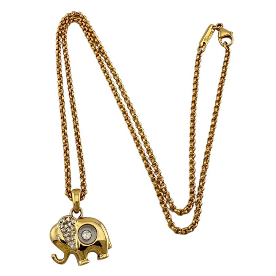 Chopard（ショパール） ハッピーダイヤモンド エレファント ネックレス